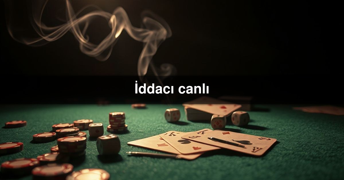 İddacı canlı